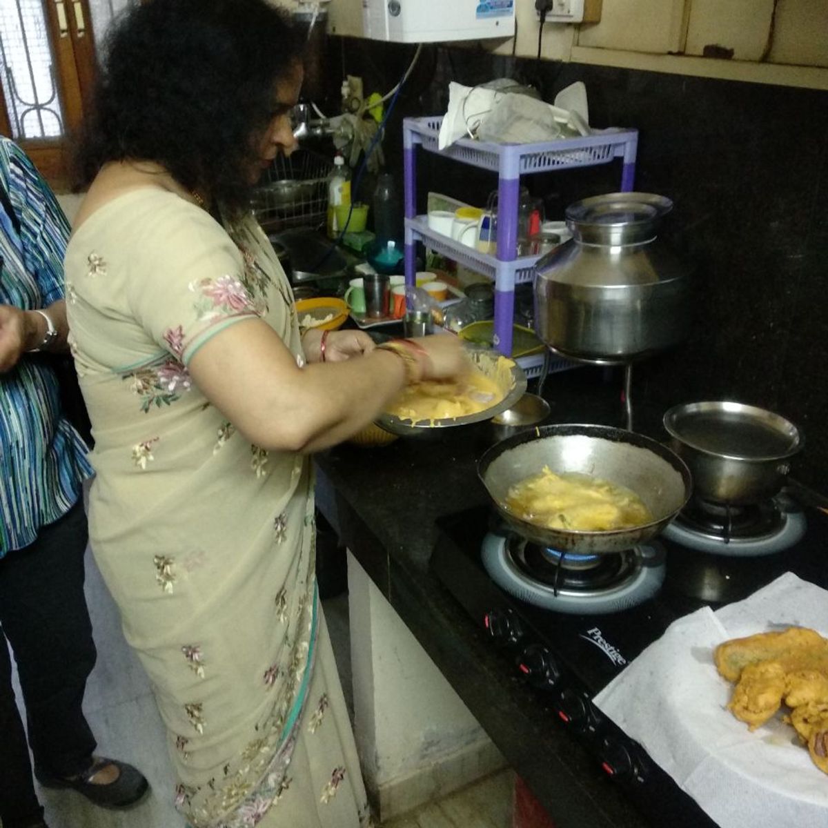 Learn Indian Cooking in an Indian House