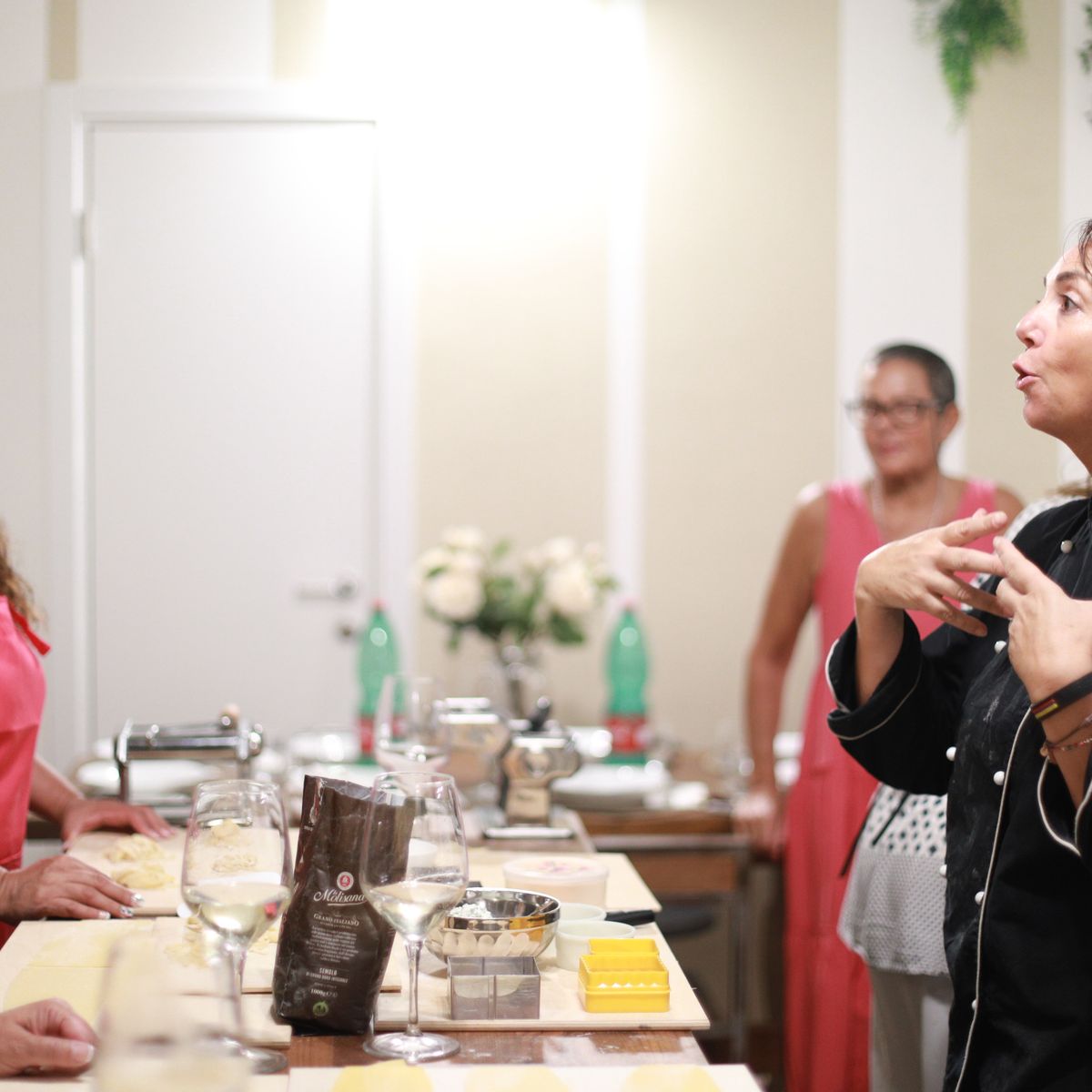 Learn pasta, ravioli and gelato with a chef in Rome city center!