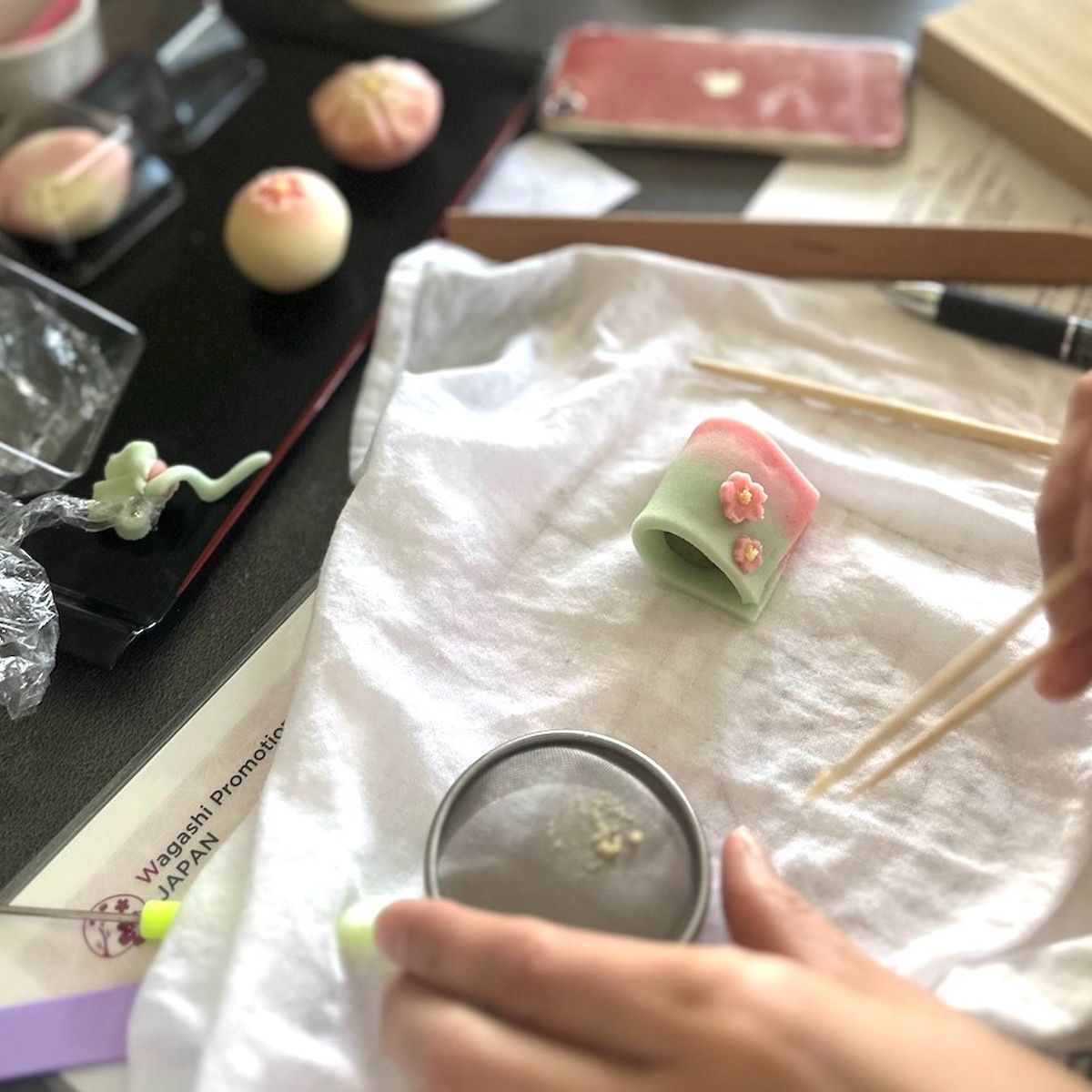 Wagashi + Matcha Tea: Learn the Art of Traditional Japanese Sweets in Tokyo