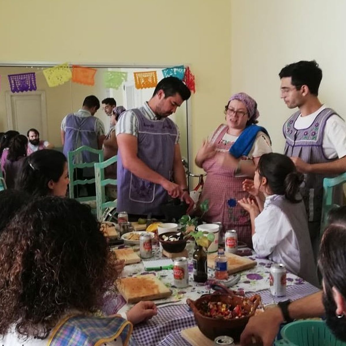 Learn to Cook Mexican Salsas and Market Tour included