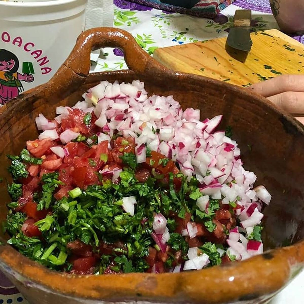 Learn to Cook Mexican Salsas and Market Tour included
