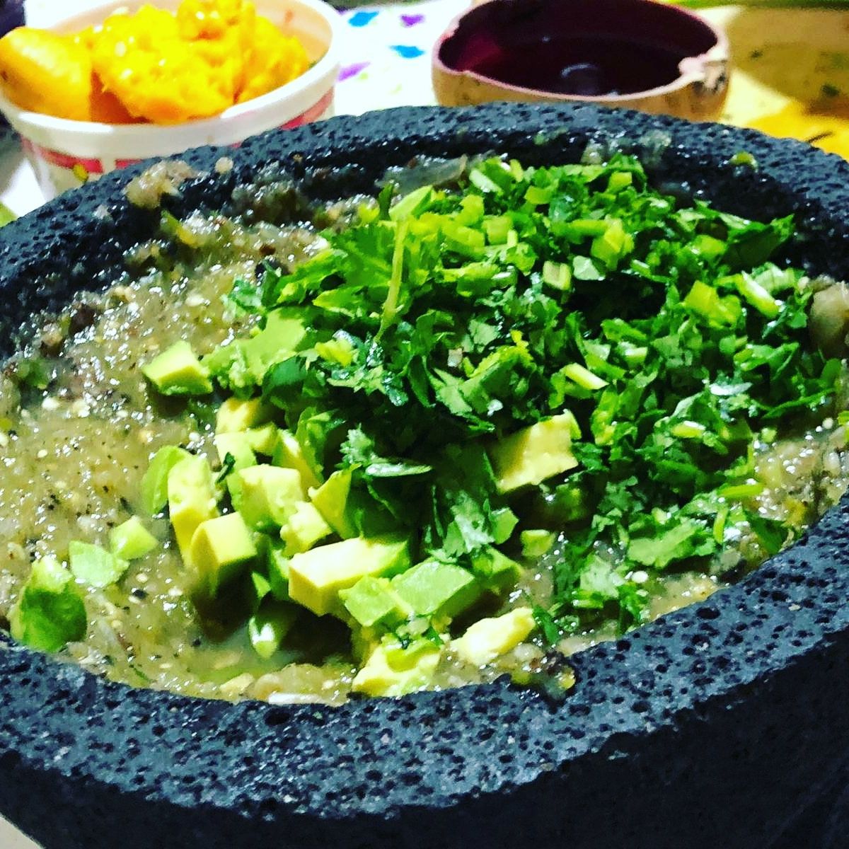 Learn to Cook Mexican Salsas and Market Tour included