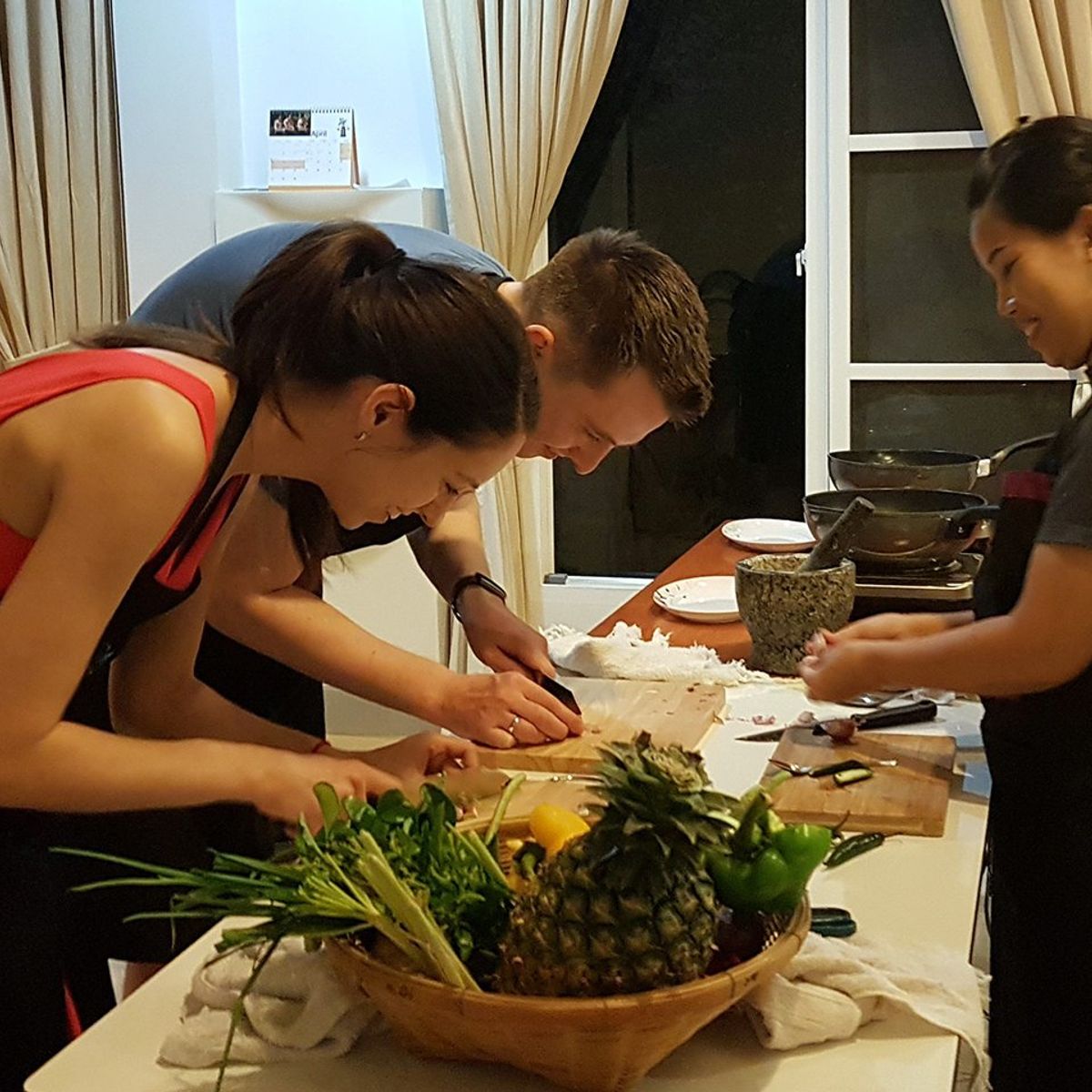Choose Your Own Favorite Thai Dish Hands-on Authentic Thai Cooking Class with Local Market Tour