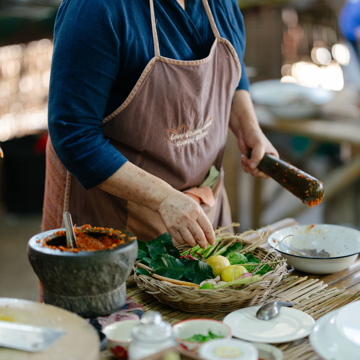 Learn Traditional Lanna Cooking Methods with Market Visit & Local Stories