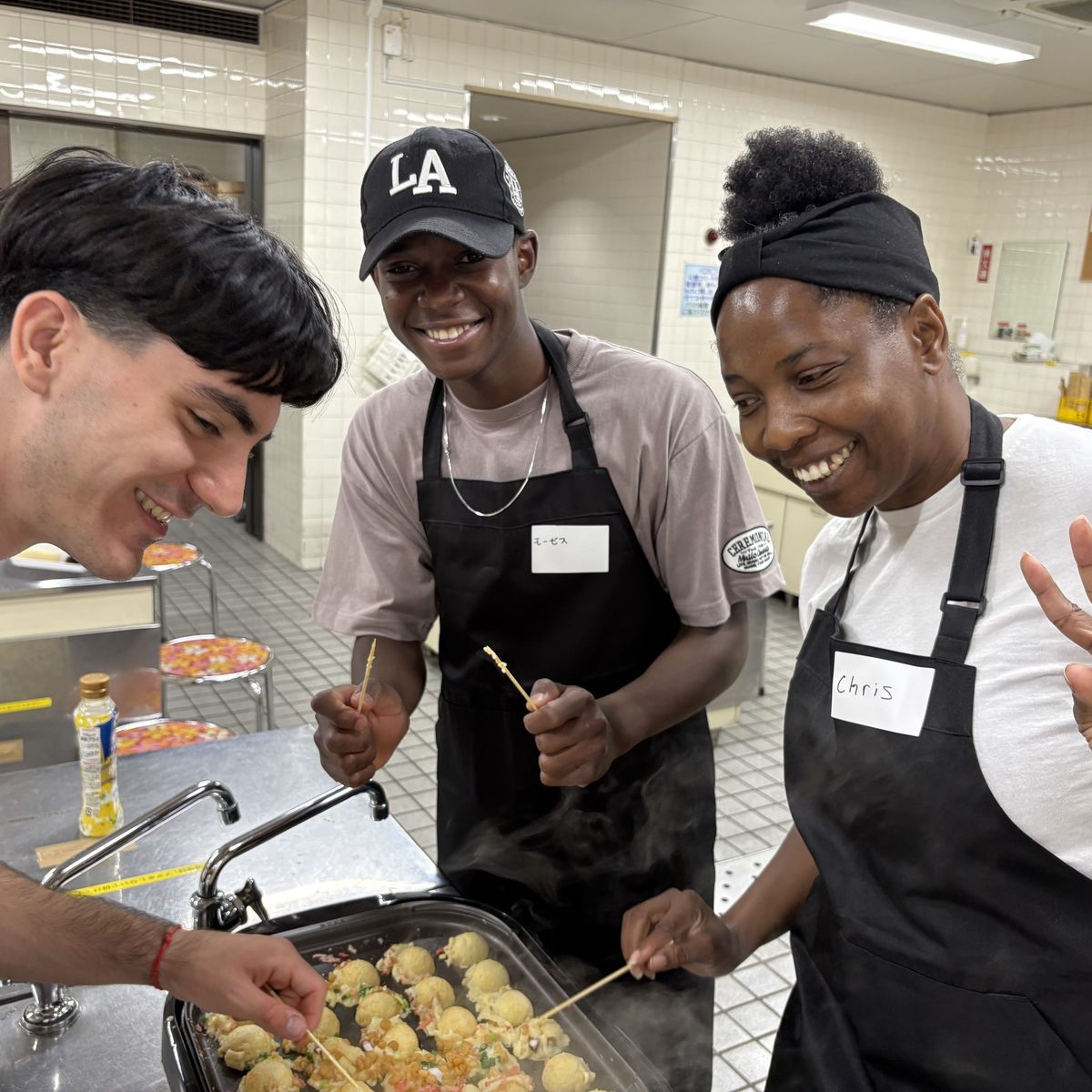 Divertiamoci a preparare i famosi Takoyaki giapponesi a Nagoya!
