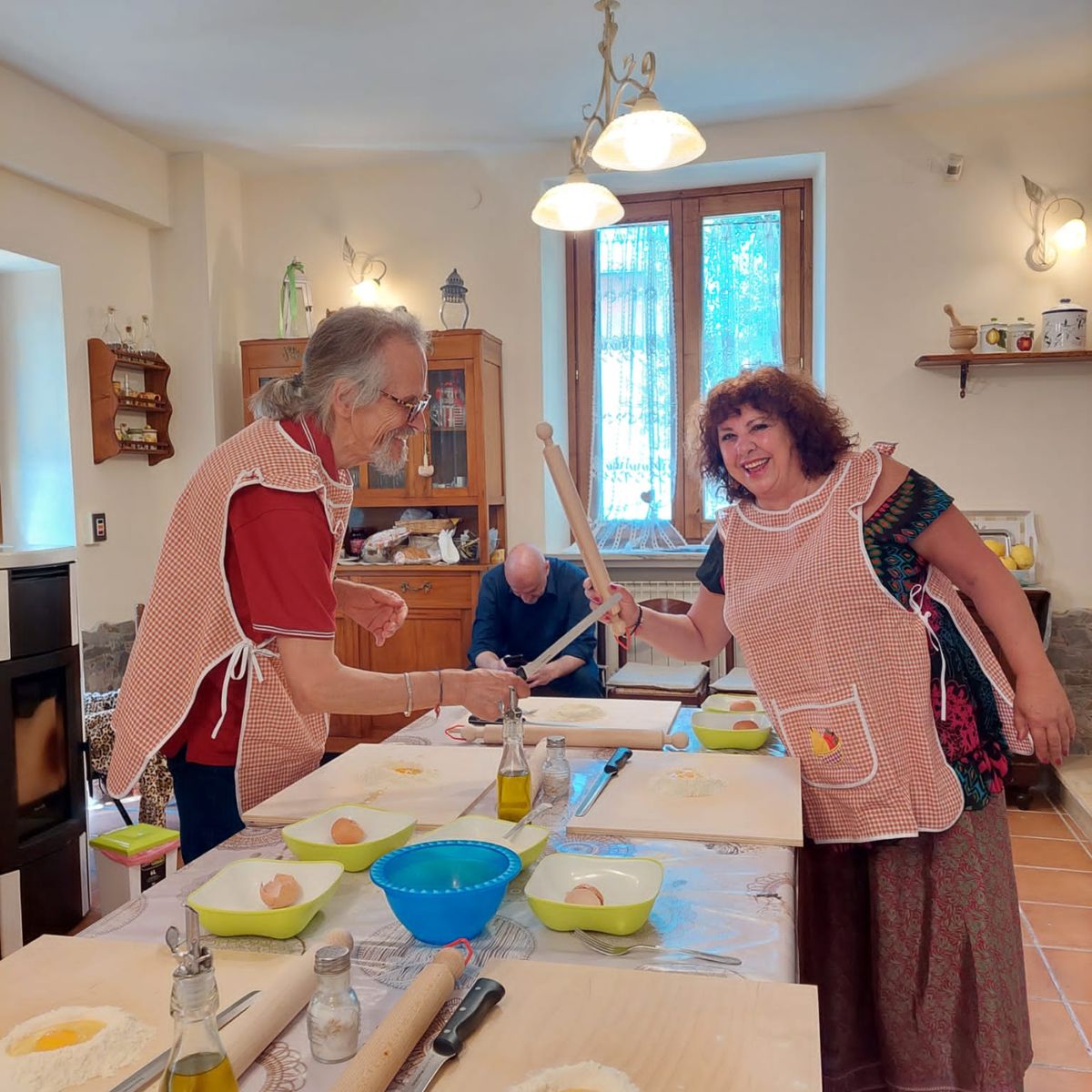 Let's Make Homemade Pasta: Wine Tasting and Lunch in the Roman Countryside
