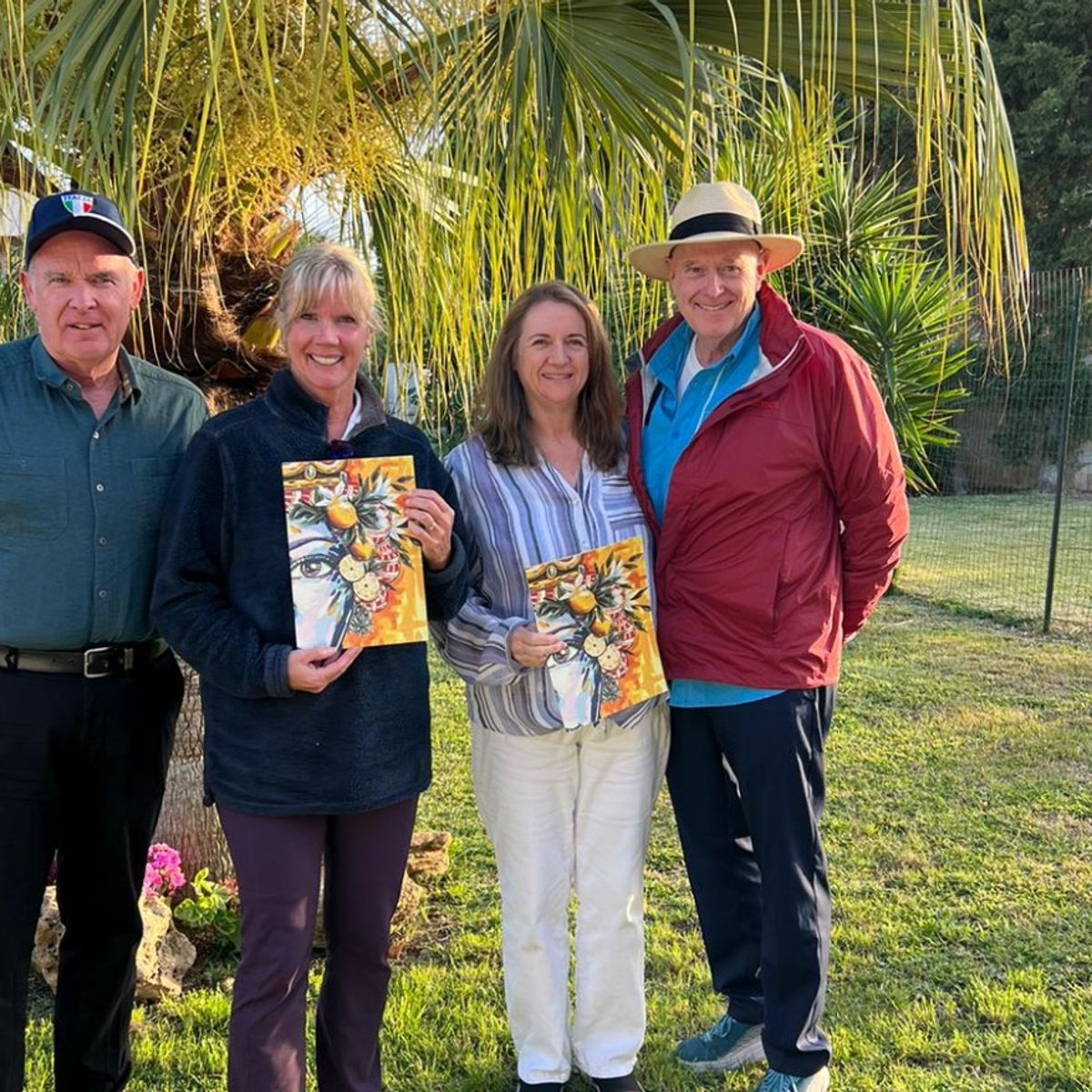 Sicilian Cuisine Culinary Class in the Garden