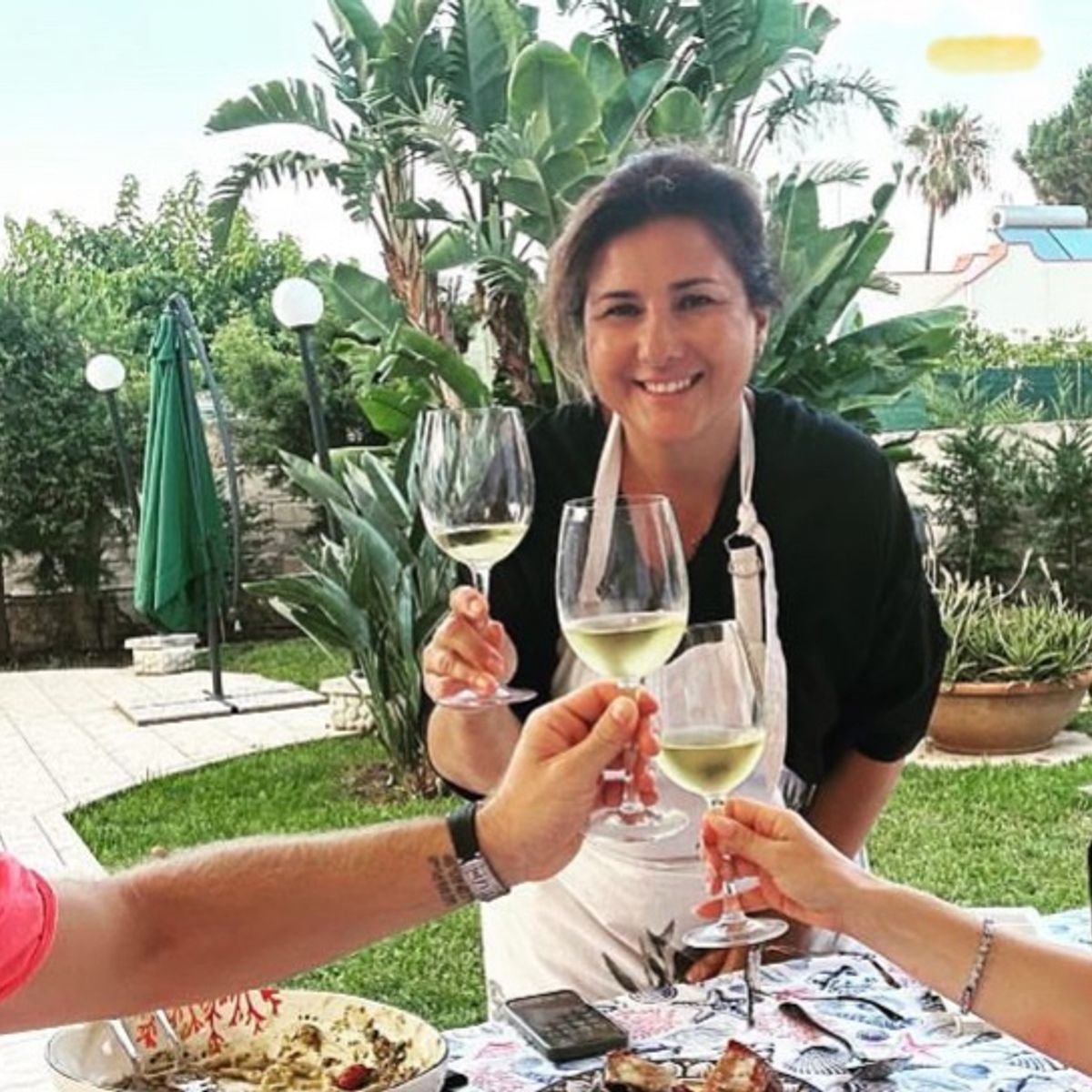 Sicilian Cuisine Culinary Class in the Garden