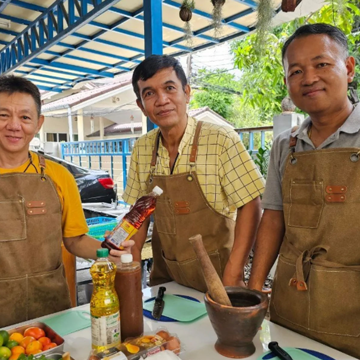 Cooking Experience with Market Tour and Experience Thai Herbal Tea Tasting