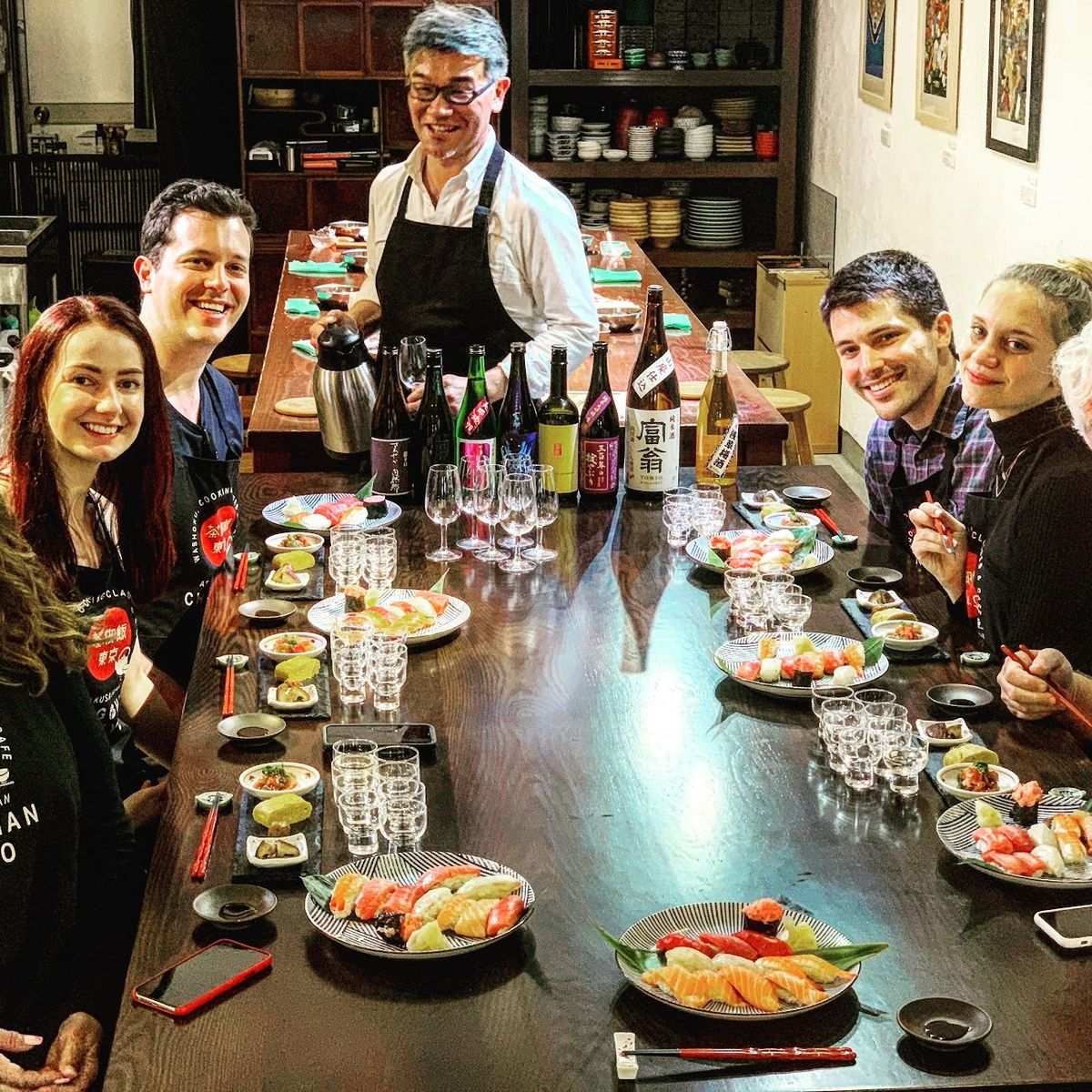 Tokyo Fish Market Tour + Craft Japanese Nigiri Sushi