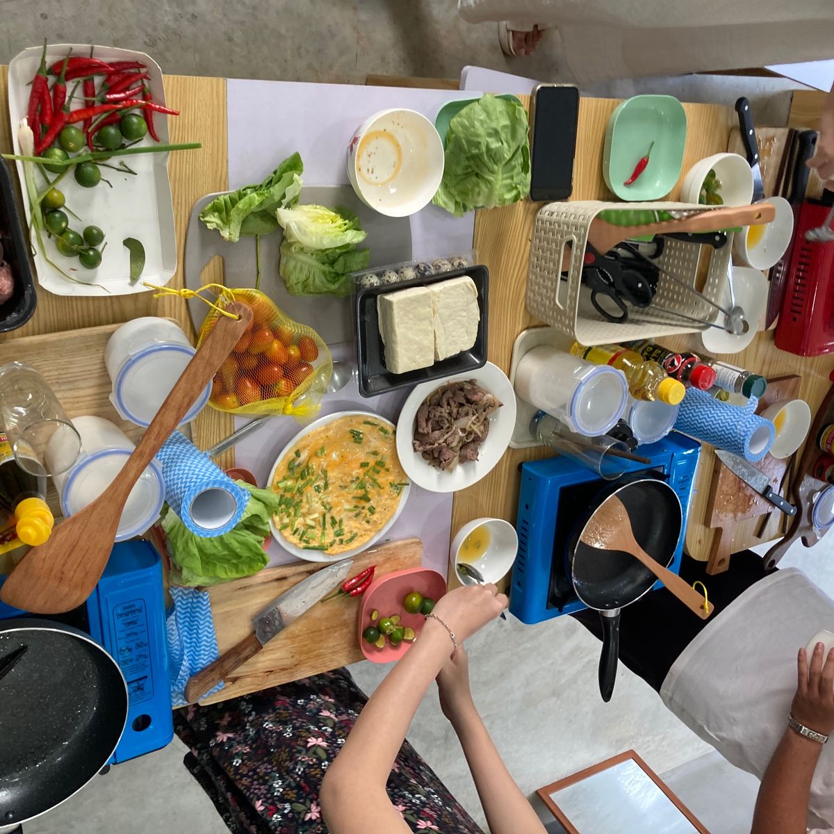 From Local Wet Market to Traditional Homestay Meal