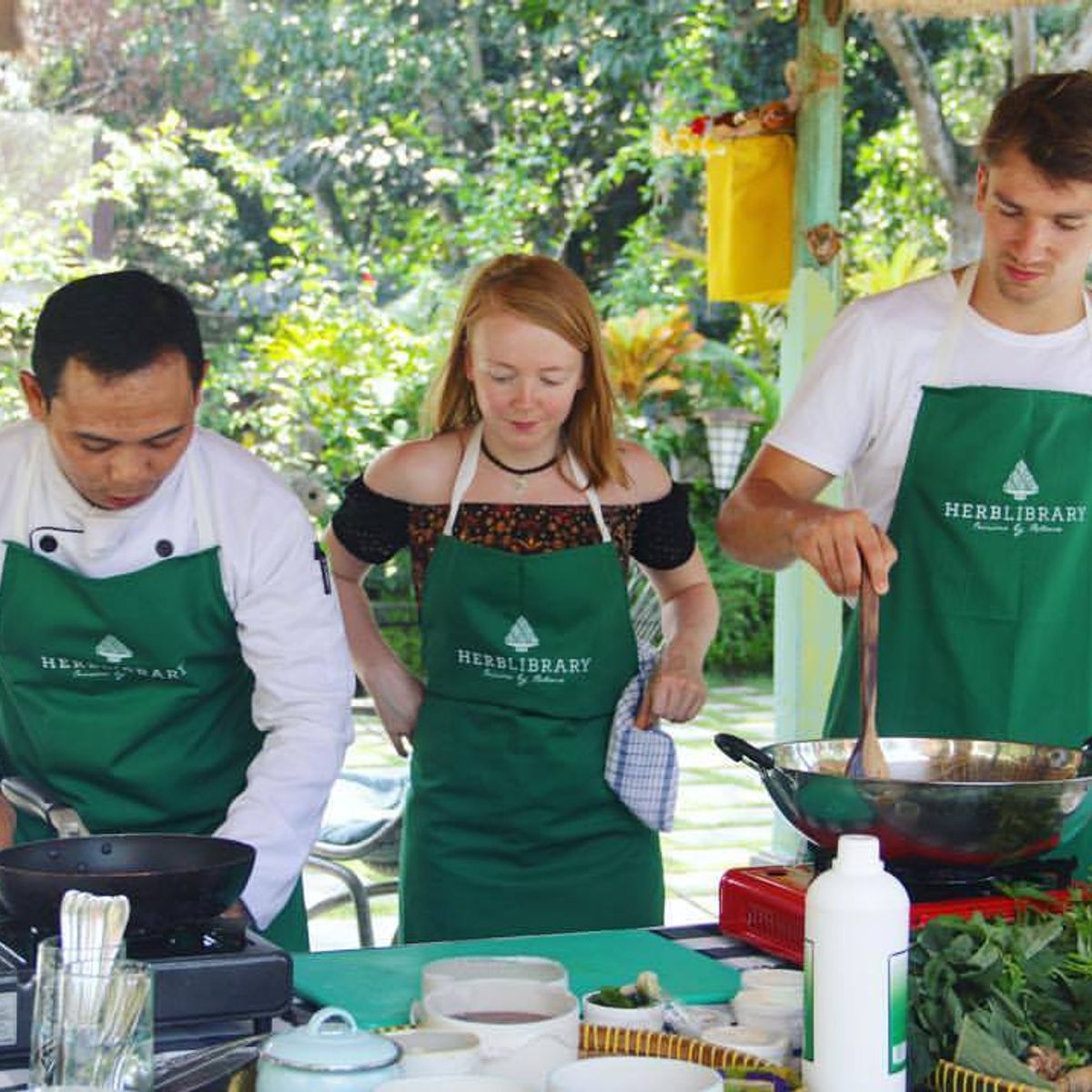 Majestic Plant-based Cooking Class at the Herb Library Ubud