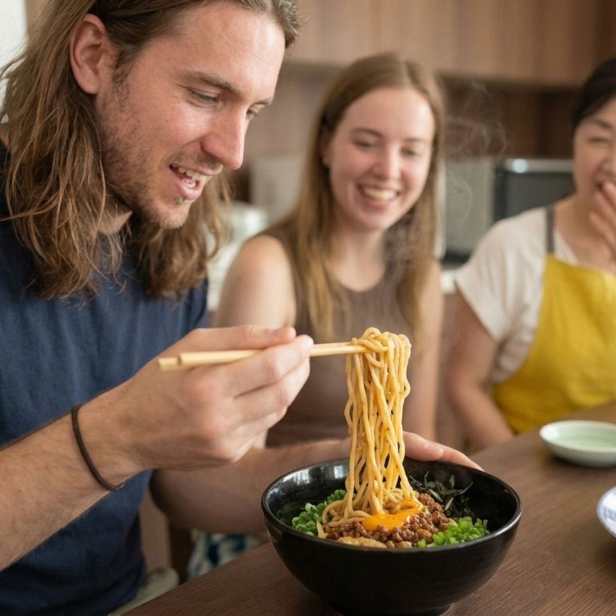 Nagoya Taiwan Mazesoba (Local Favorite Ramen) and Crispy Gyoza Cooking Experience