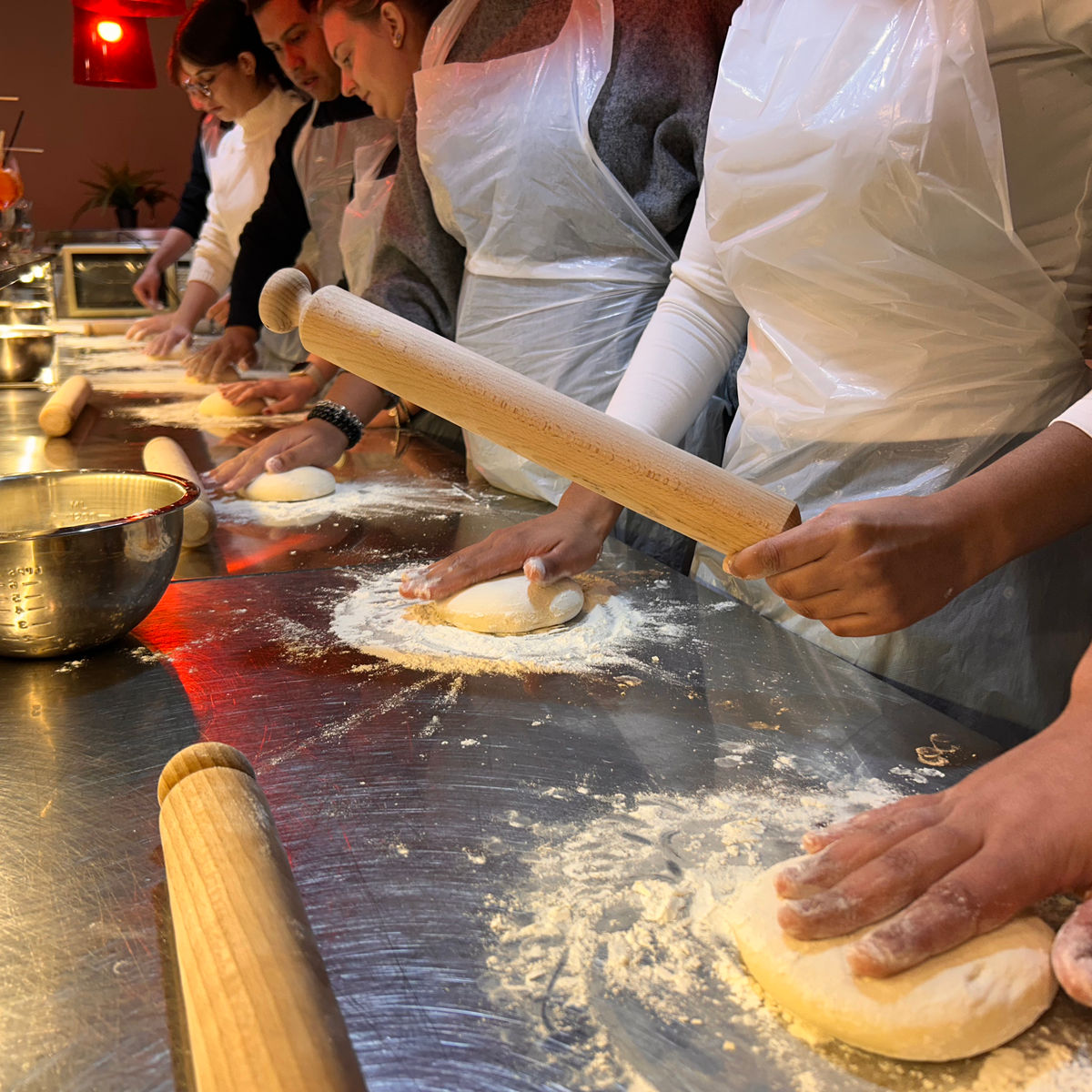 Make Authentic Pizza in Rome and Spritz-Making