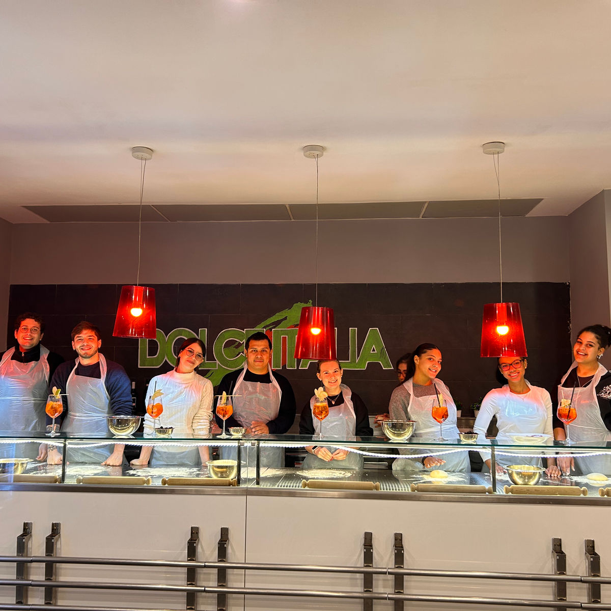 Make Authentic Pizza in Rome and Spritz-Making