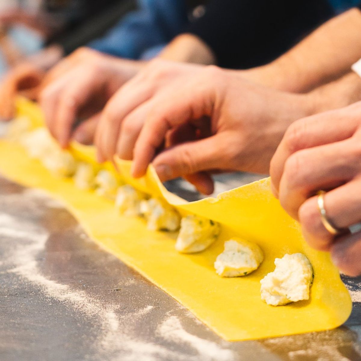 Make Fresh Pasta From Scratch with Real Italian Sauces + Wine
