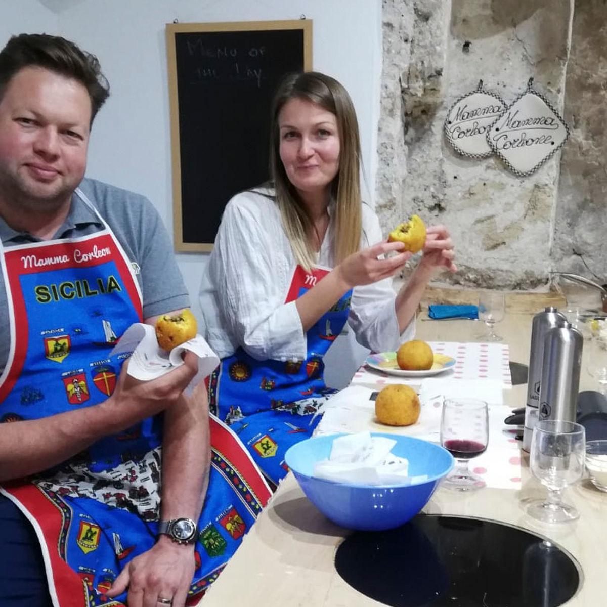 Choose Your Own 4-Course Menu Cooking Class in Palermo