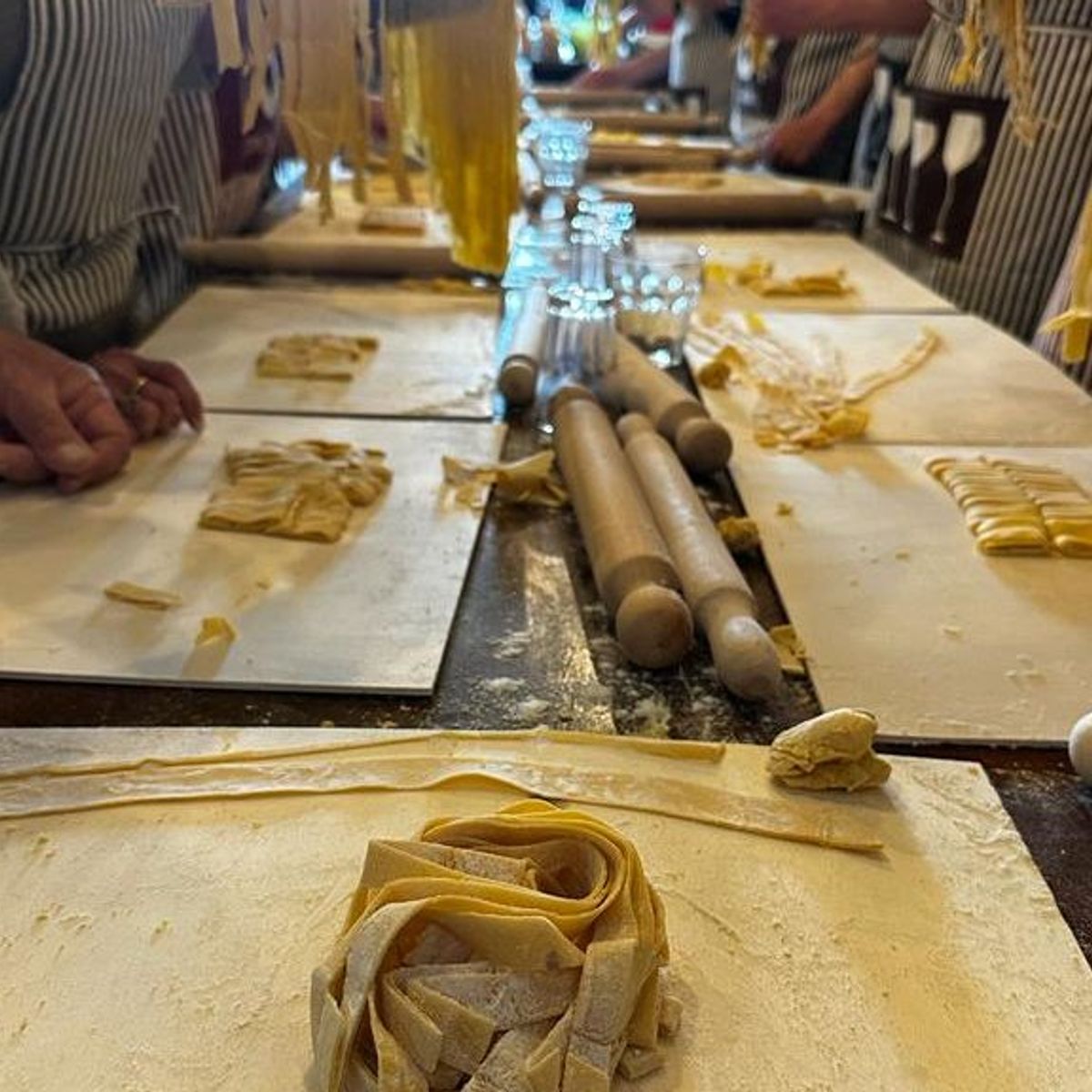 Hands-on Pasta & Tiramisu Making Class in the Heart of Rome