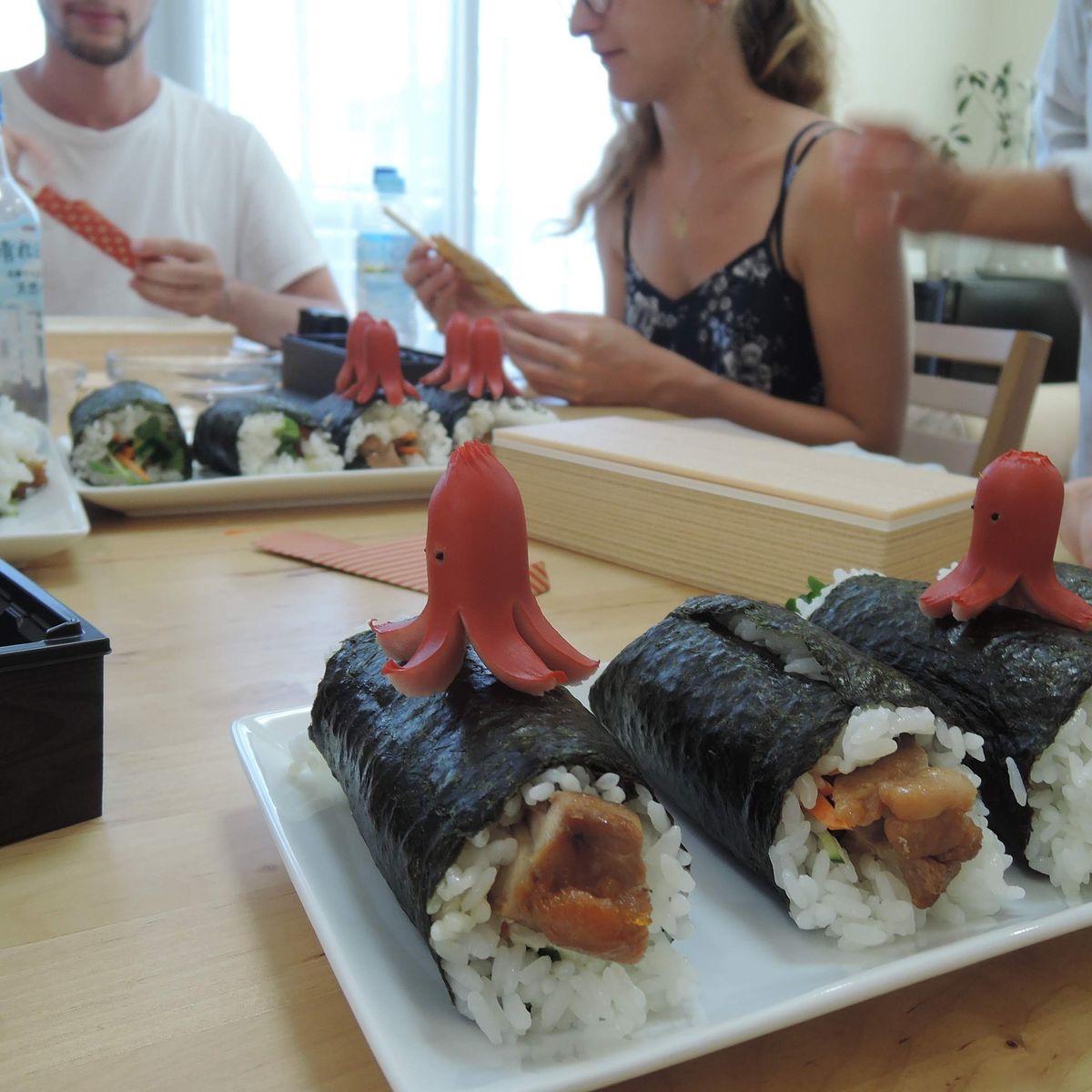 Making Sushi Rolls Bento and Supermarket Tour in Kamakura