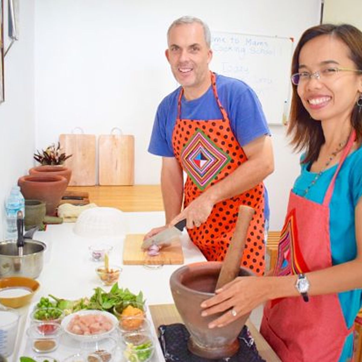 Mam's Unique "Real" Thai Gourmet Cooking Experience