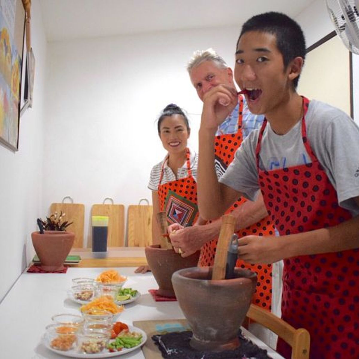 Mam's Unique "Real" Thai Gourmet Cooking Experience