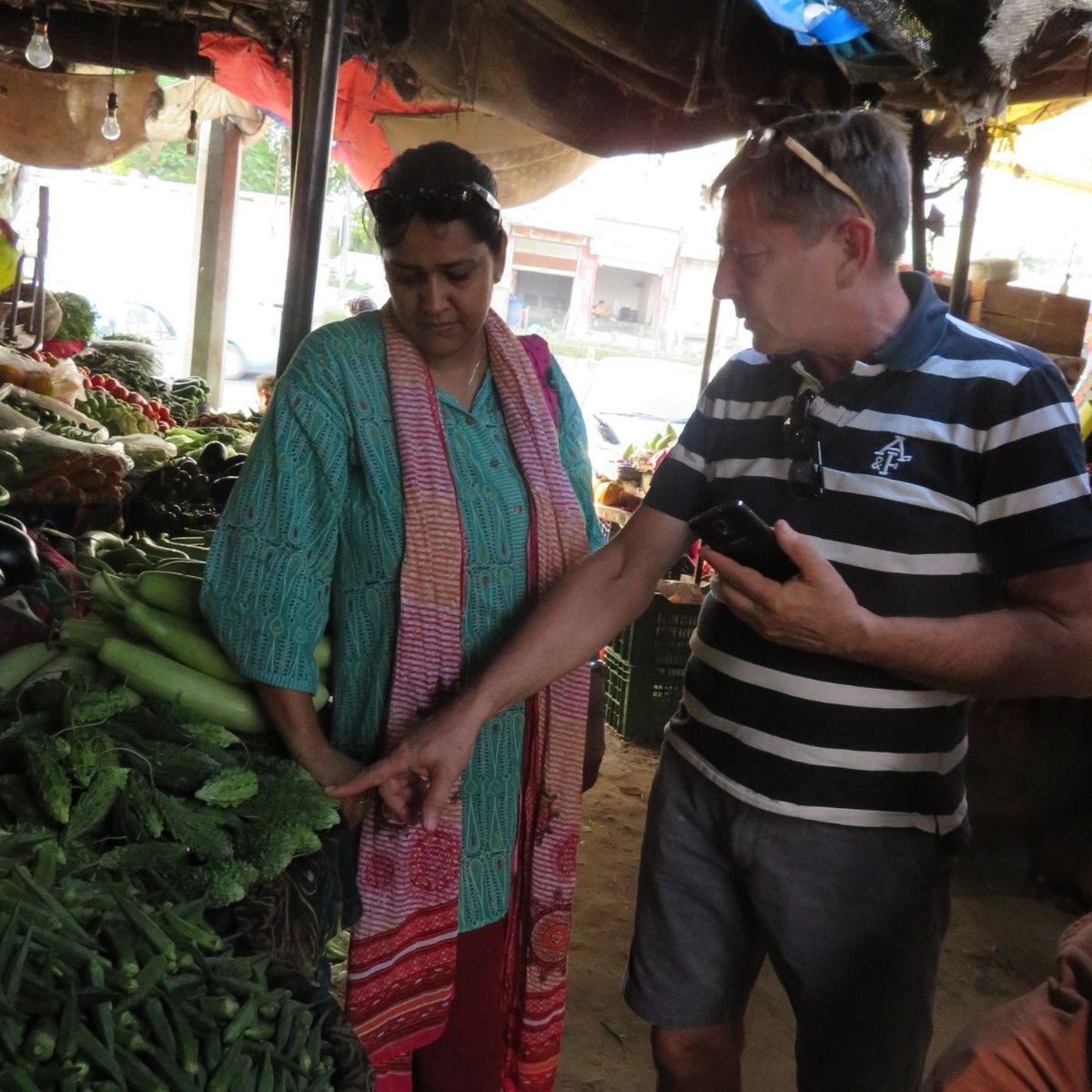 Market to Table Tour - Indian Vegetarian Home Cooking Session