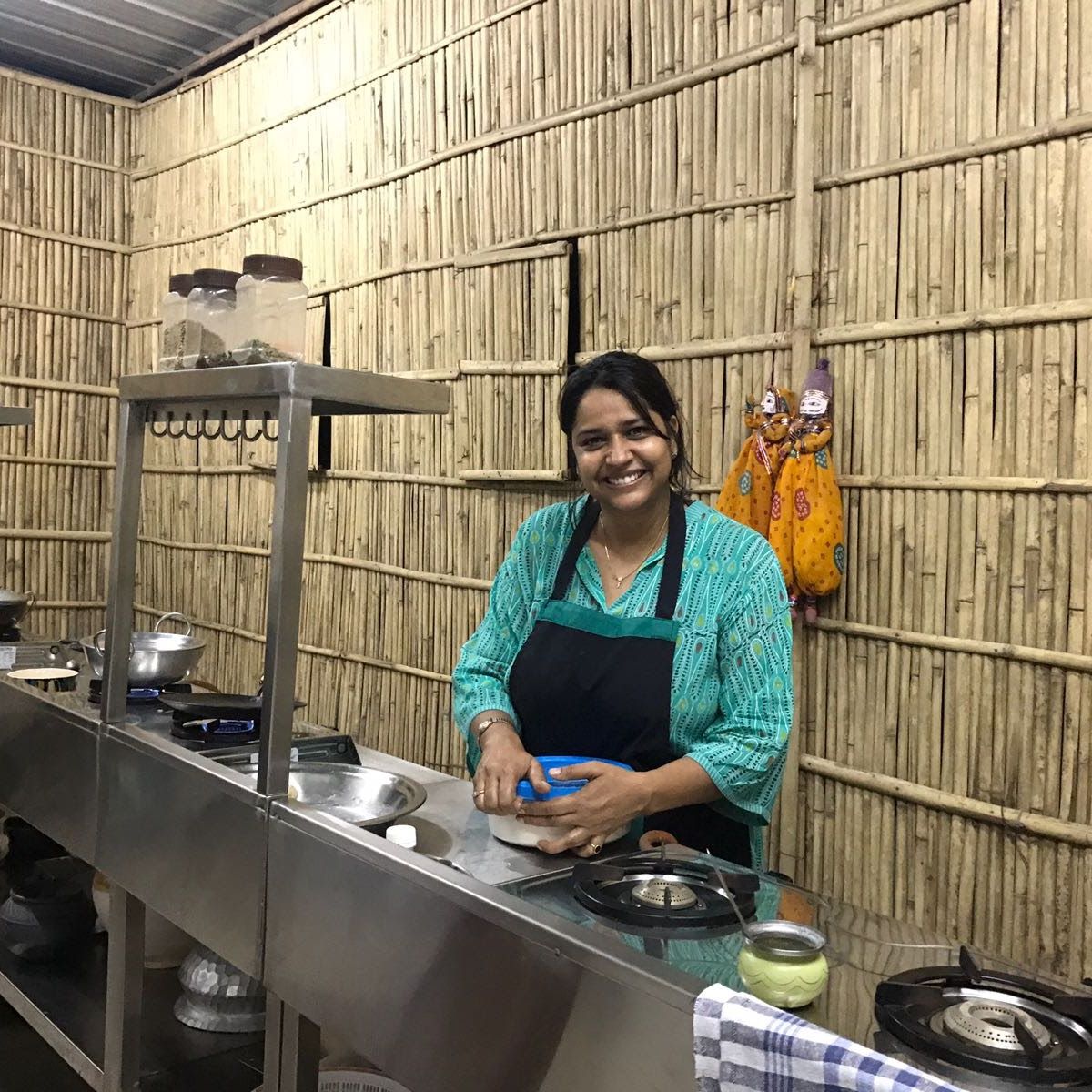 Market to Table Tour - Indian Vegetarian Home Cooking Session