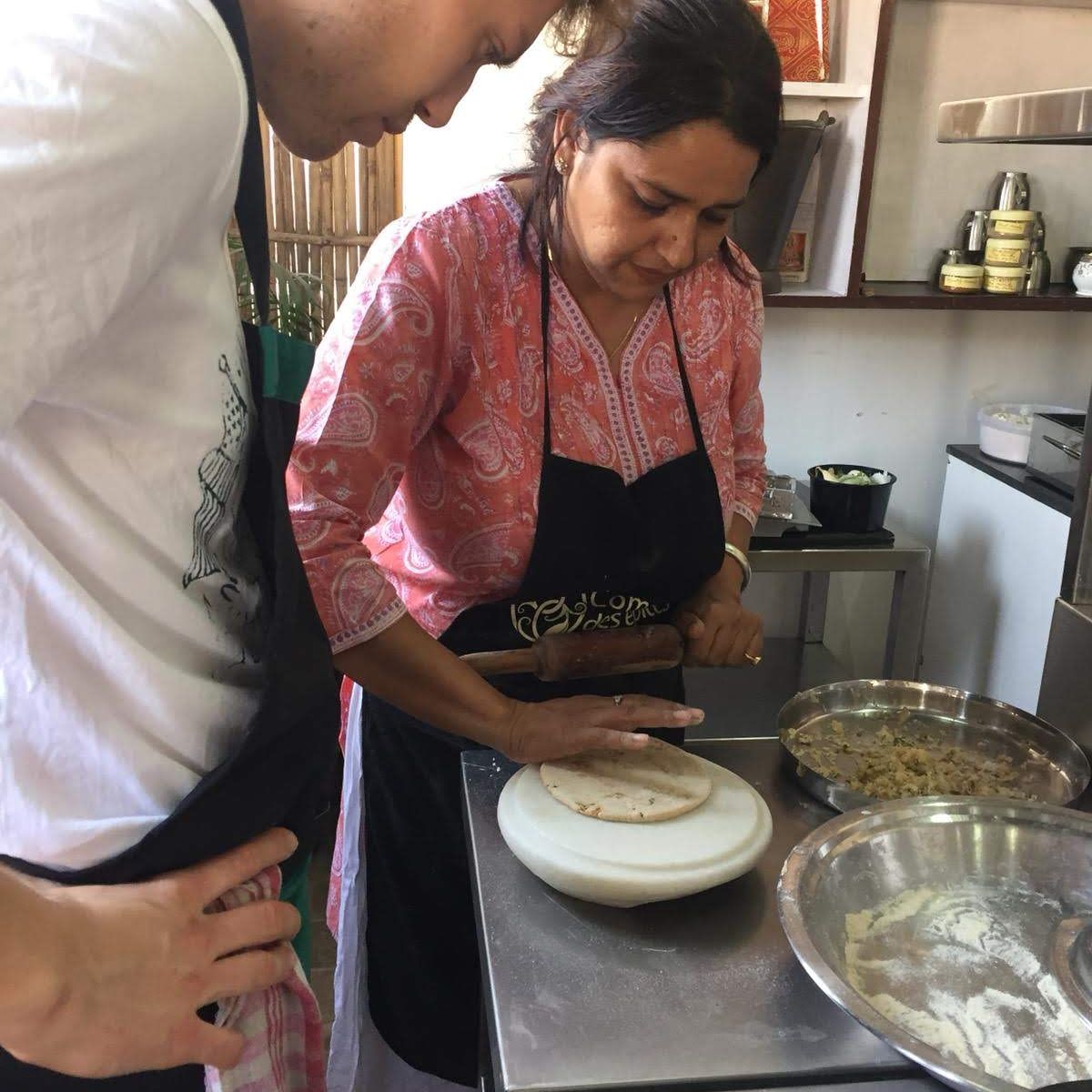 Market to Table Tour - Indian Vegetarian Home Cooking Session