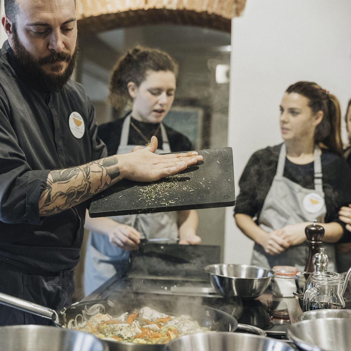 Florence: Market Tour and Full Course Tuscan Cooking Class