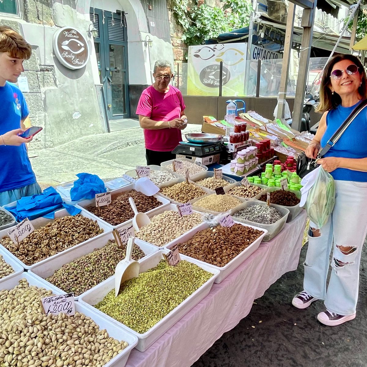 Join a Local for a Market Tour & Home Cooking Class in Catania