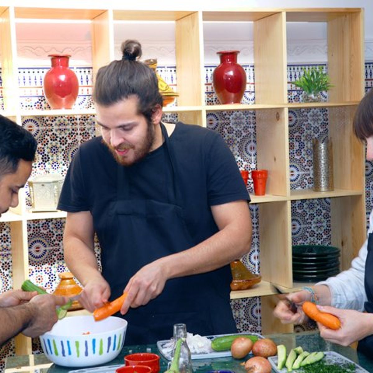 Half-Day Cooking Experience on Moroccan Dishes with Market Tour