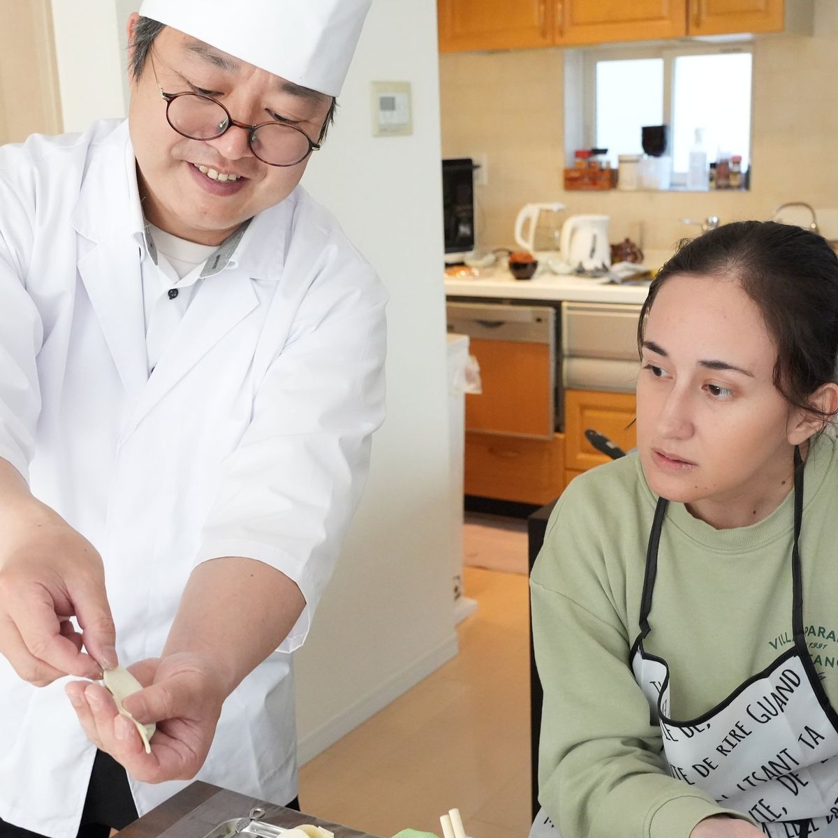 Expérience culinaire Ramen &amp; Gyoza à domicile avec un chef + Matcha (Option végétarienne disponible)