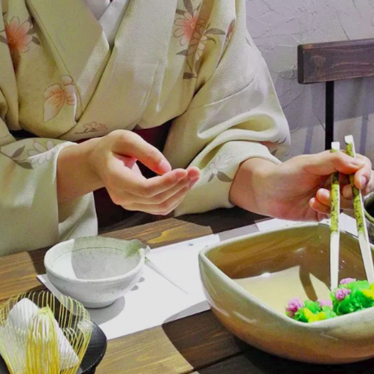 Matcha Tea Ceremony with Japanese Sweets Tasting Private class for 5 participants