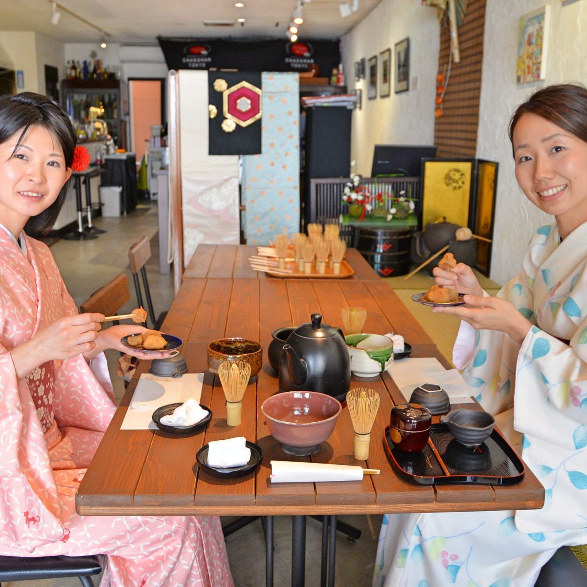 Matcha Tea Ceremony with Japanese Sweets Tasting Private class for 5 participants