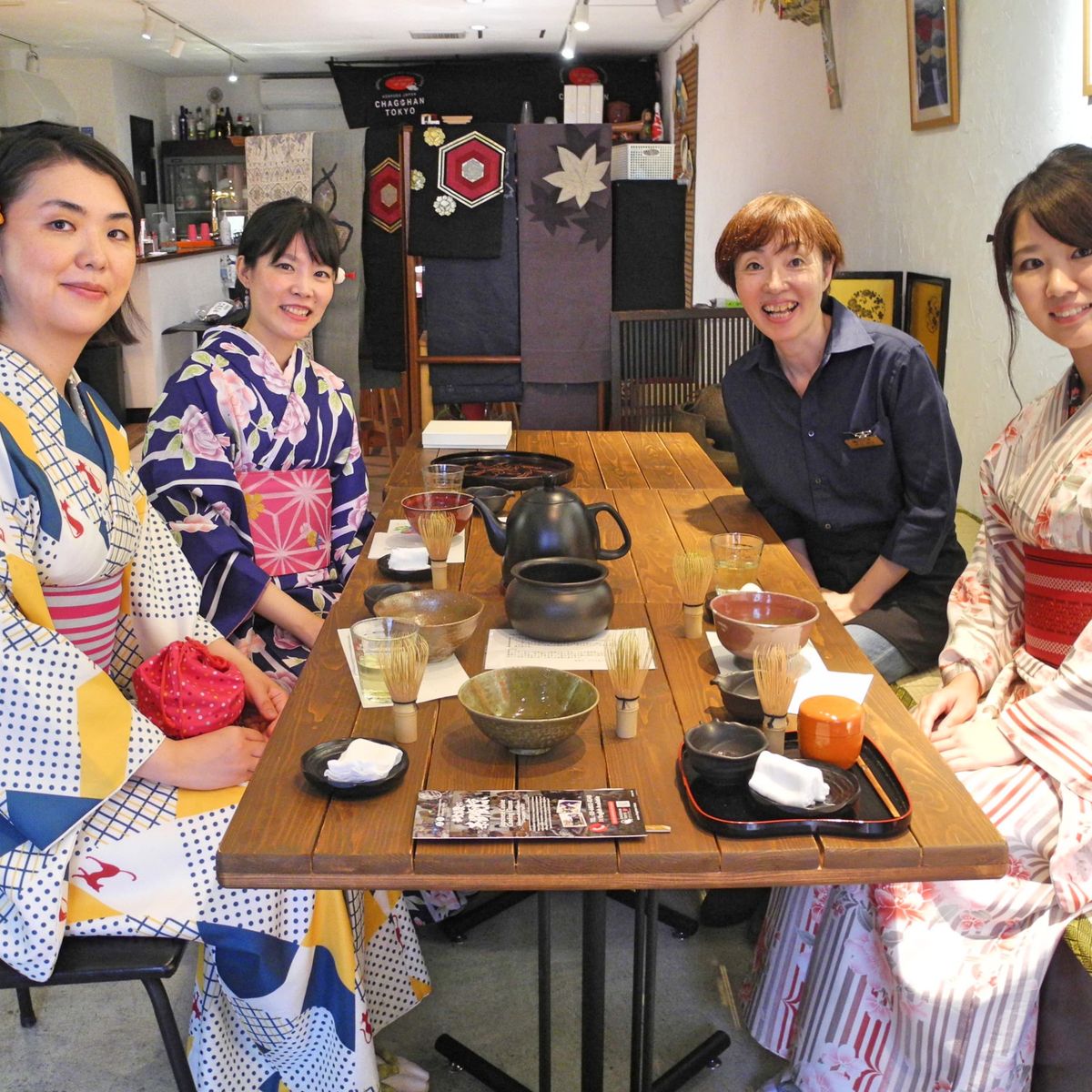 Matcha Tea Ceremony with Japanese Sweets Tasting Private class for 5 participants