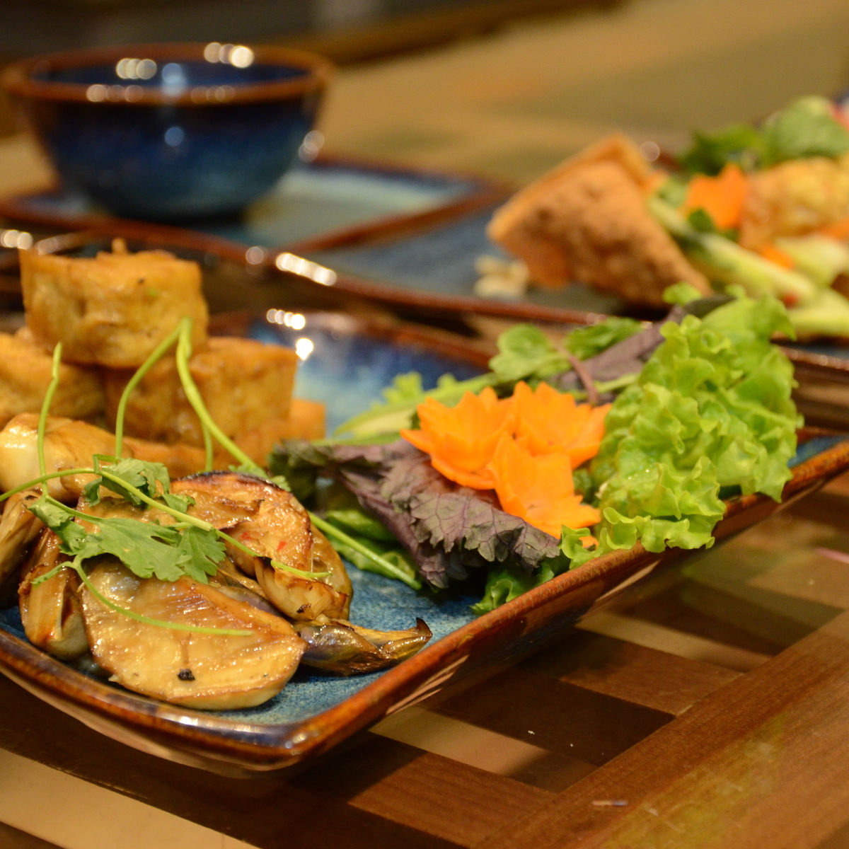 Veganer Kochkurs in Villa + Pagodenbesuch