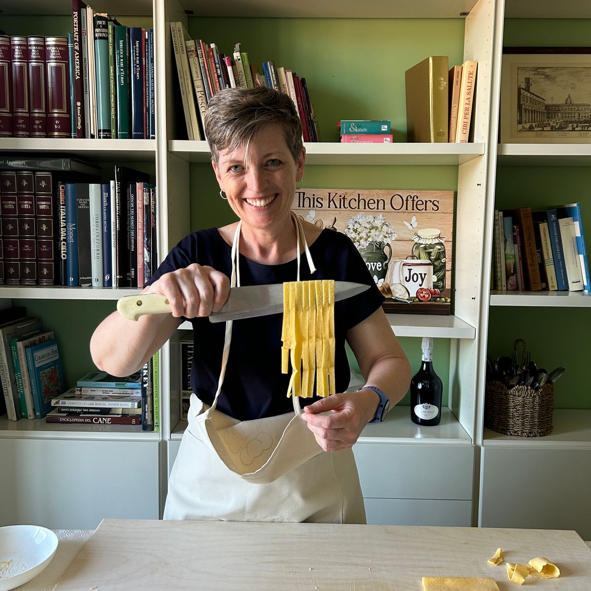 Vegetarian Ravioli, Pappardelle, Stricchetti & Tiramisù Making Class