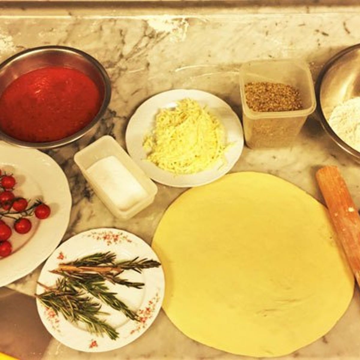 Pizza Making Class with Winery Tour & Tasting: Roman Adventure