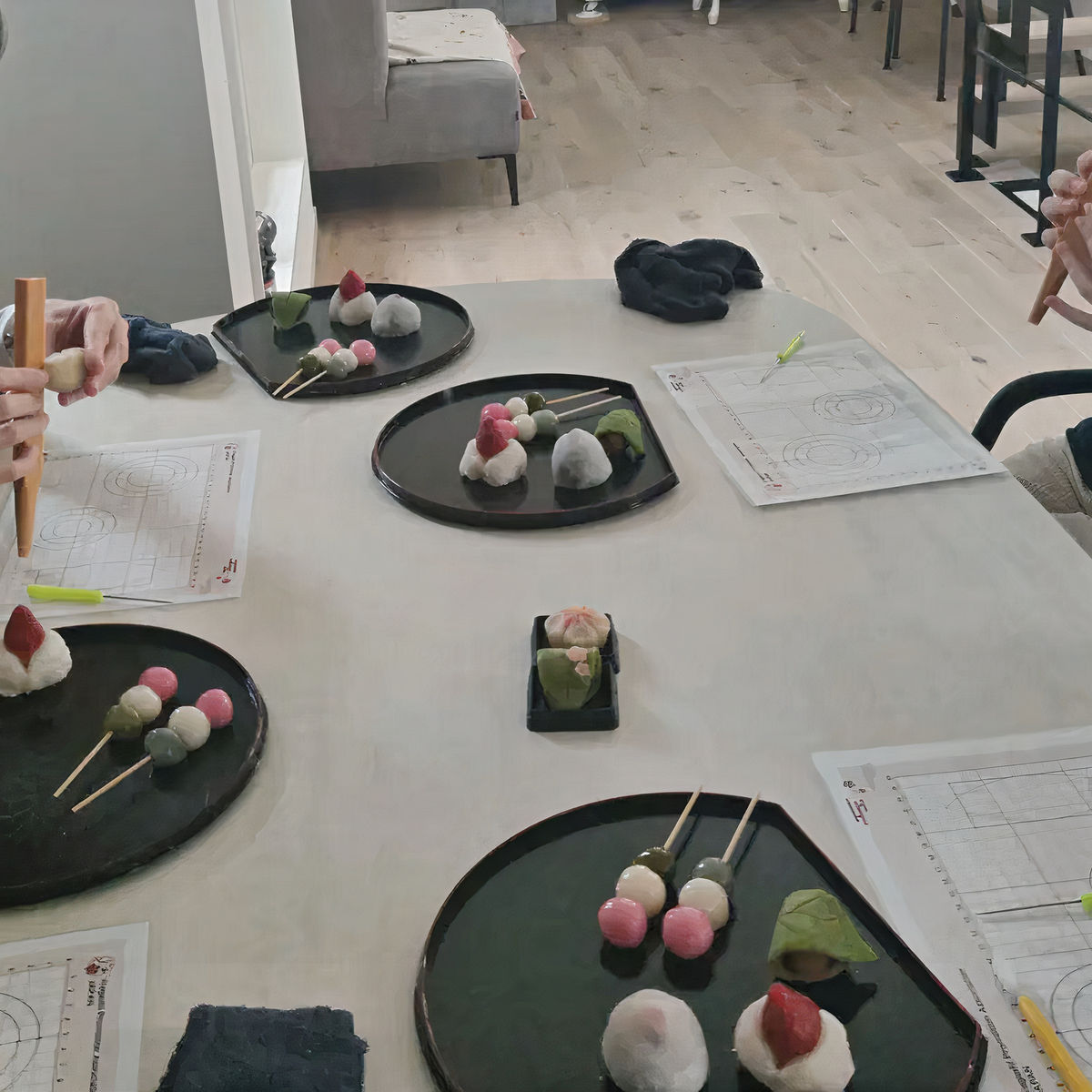 Learn to Make Mochi and Nerikiri Wagashi: Japanese Sweets Class