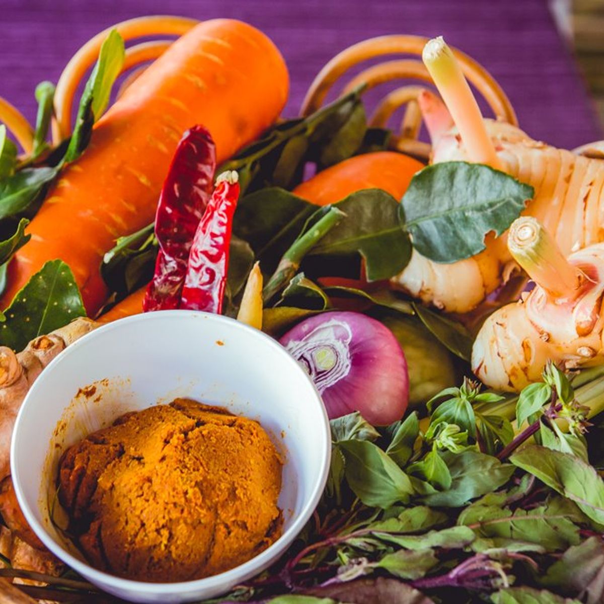 Traditional Thai Cooking Class at Home Cooking Studio