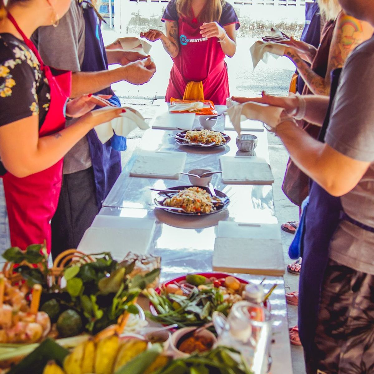 Traditional Thai Cooking Class at Home Cooking Studio