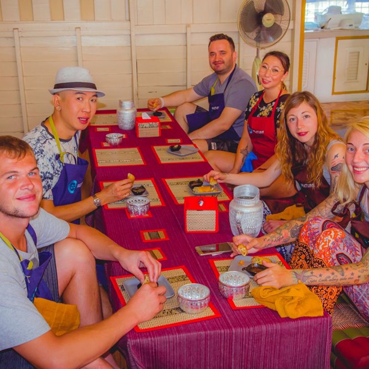 Traditional Thai Cooking Class at Home Cooking Studio