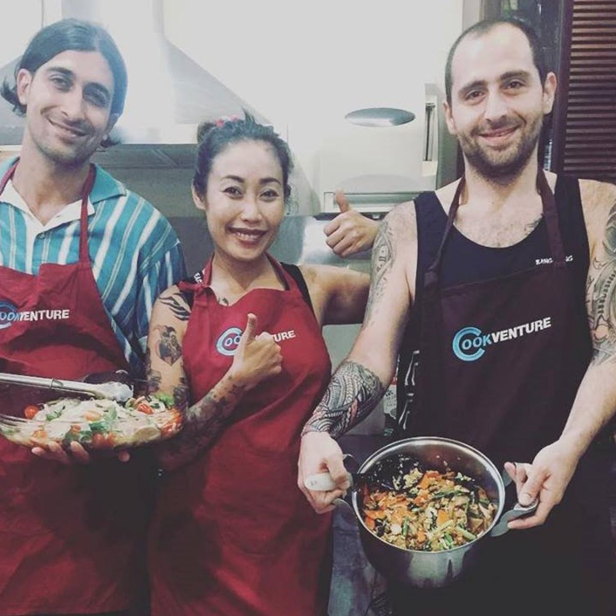 Traditional Thai Cooking Class at Home Cooking Studio