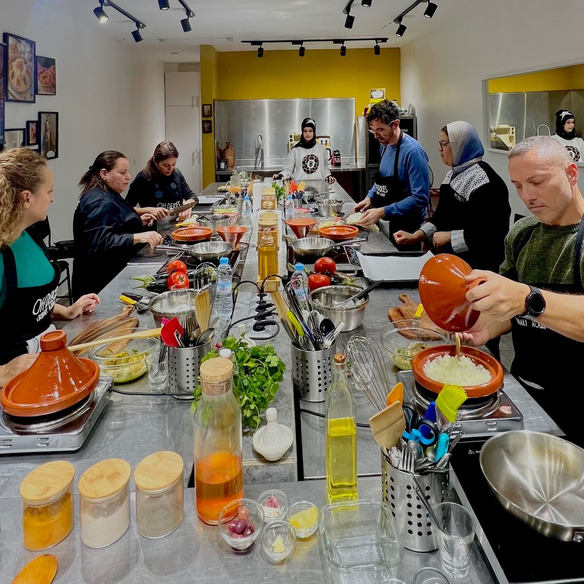 Moroccan Culinary Experience: Cooking with Expert Dadas in Rabat