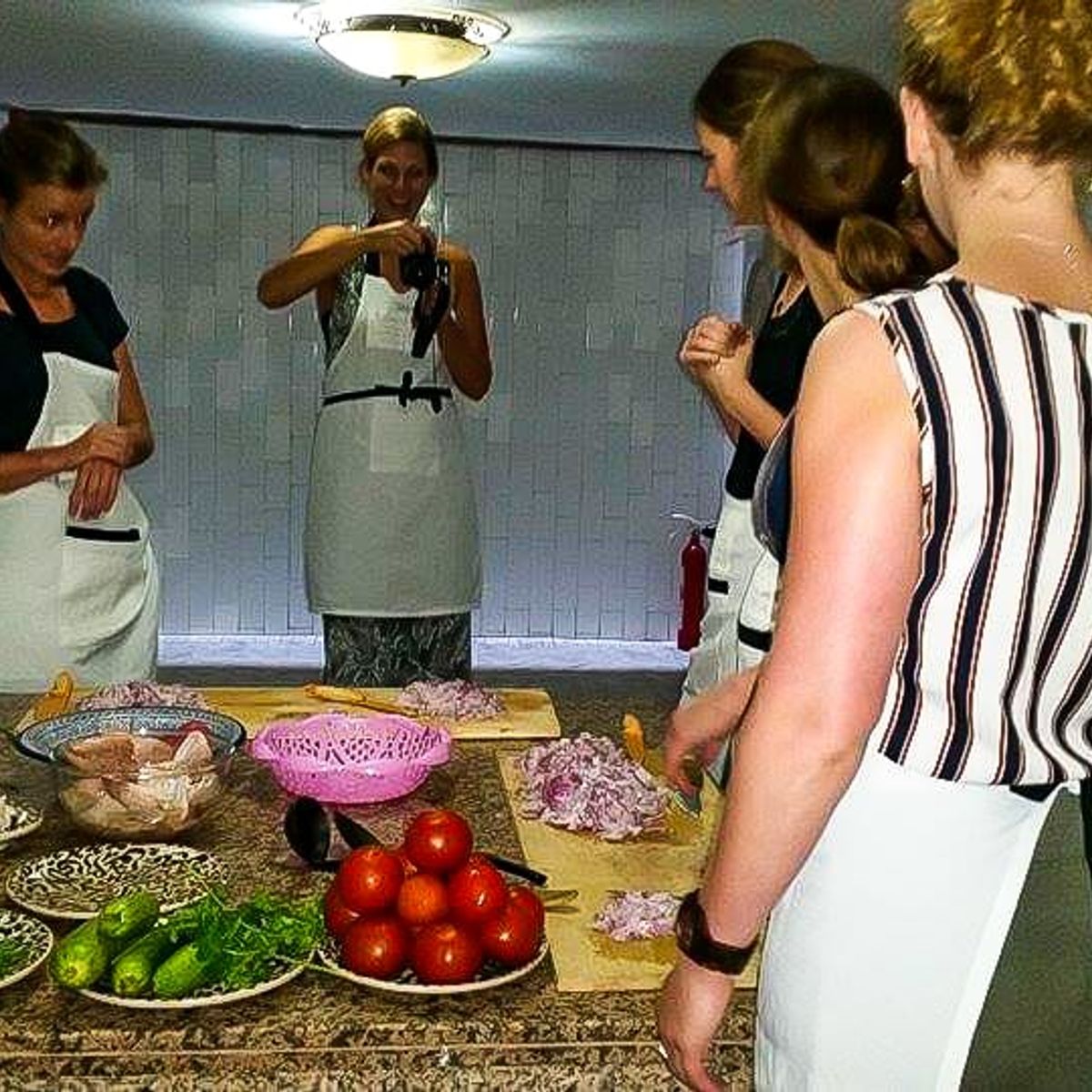 Fes Cooking Class in a Restaurant with Market (Souk) Tour