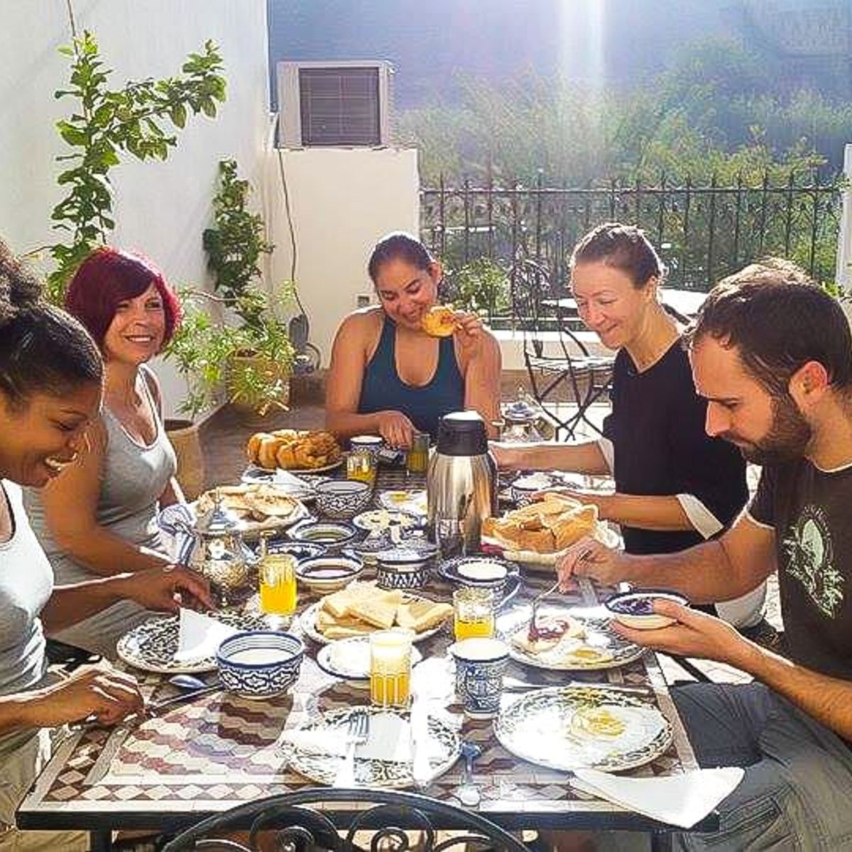 Fes Cooking Class in a Restaurant with Market (Souk) Tour