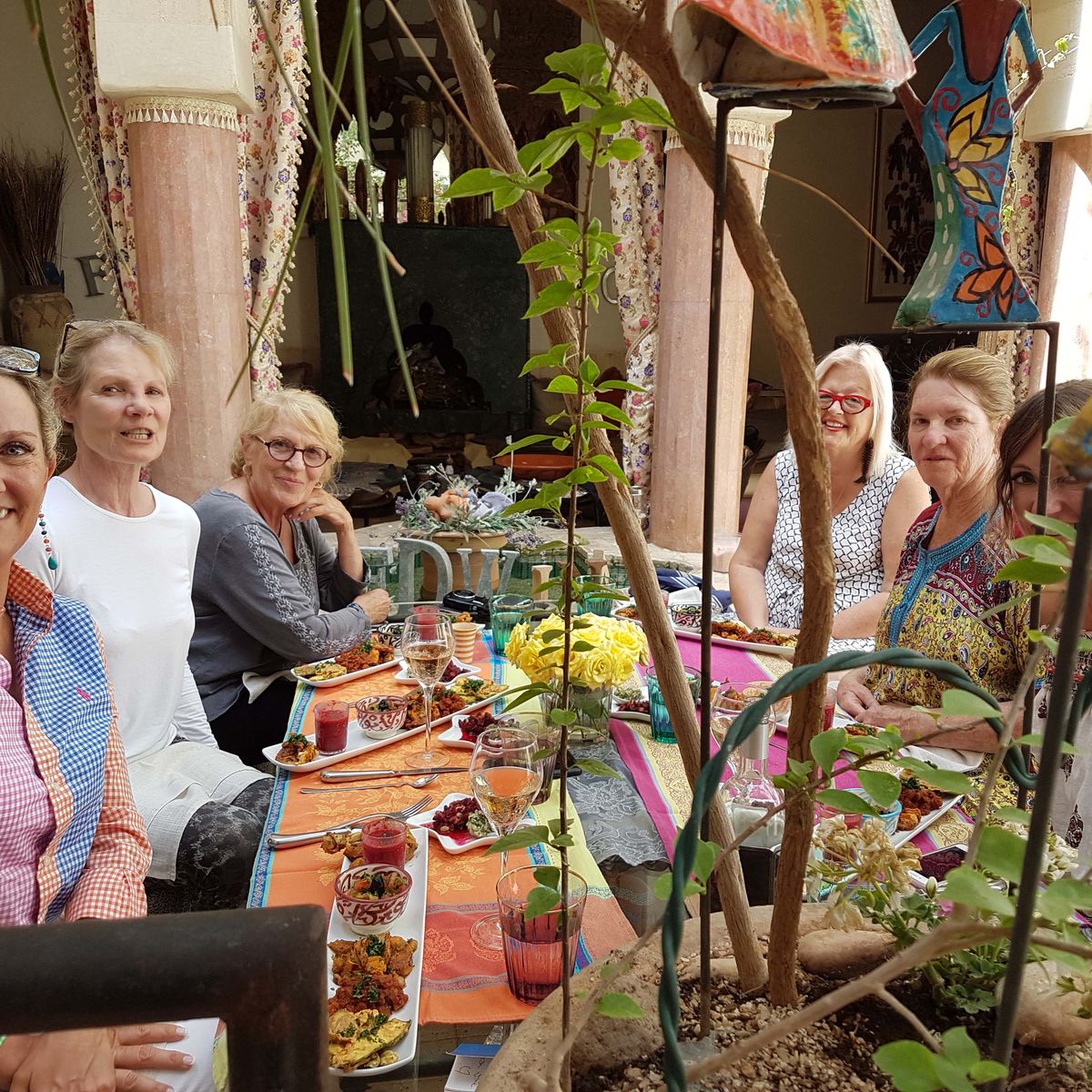Moroccan Fusion Class with 8 Dishes
