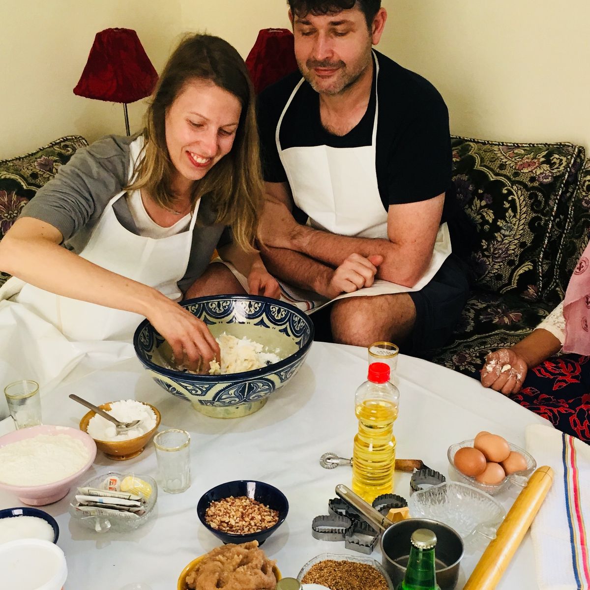 Marrakech: Moroccan Pastries and Tea Class with a Local