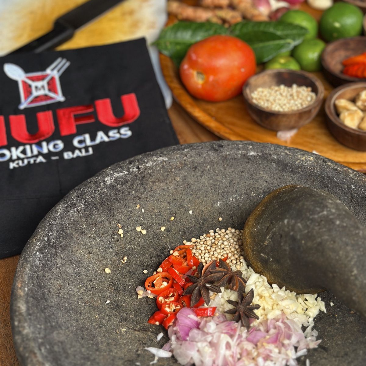 Rendang Cooking Class by Mufu in Kuta