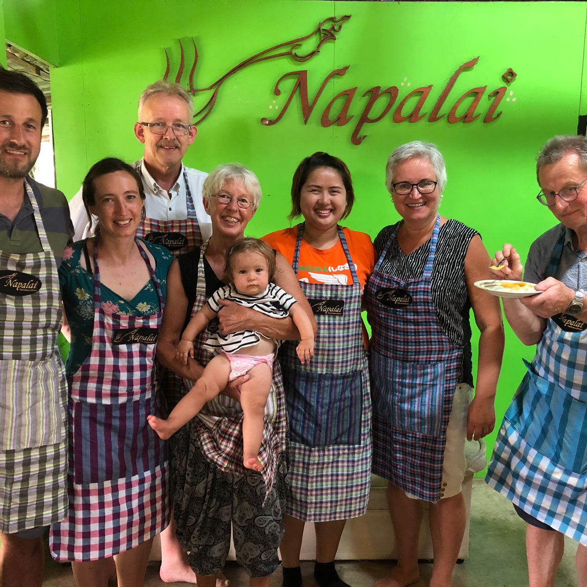 Daily Morning Class with Napalai Thai cuisine
